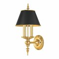 Hudson Valley Cheshire 2 Light Wall Sconce 9501-AGB